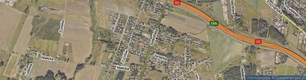 Zdjęcie satelitarne Sulęcińska ul.